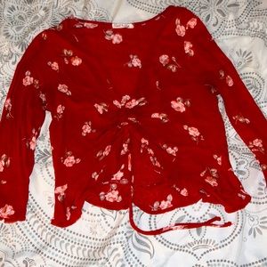 It’s a floral shirt has been worn a few times!